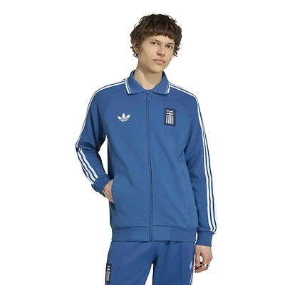 Men's adidas Blue Greece National Team 2026 Full-Zip Anthem Jacket