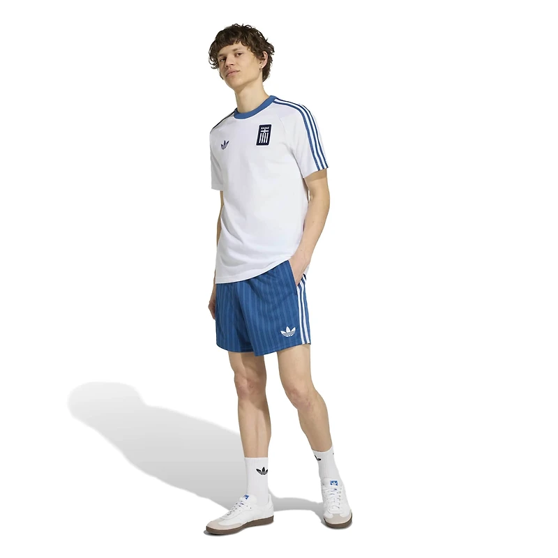 Men's adidas Originals Blue Greece National Team Shorts