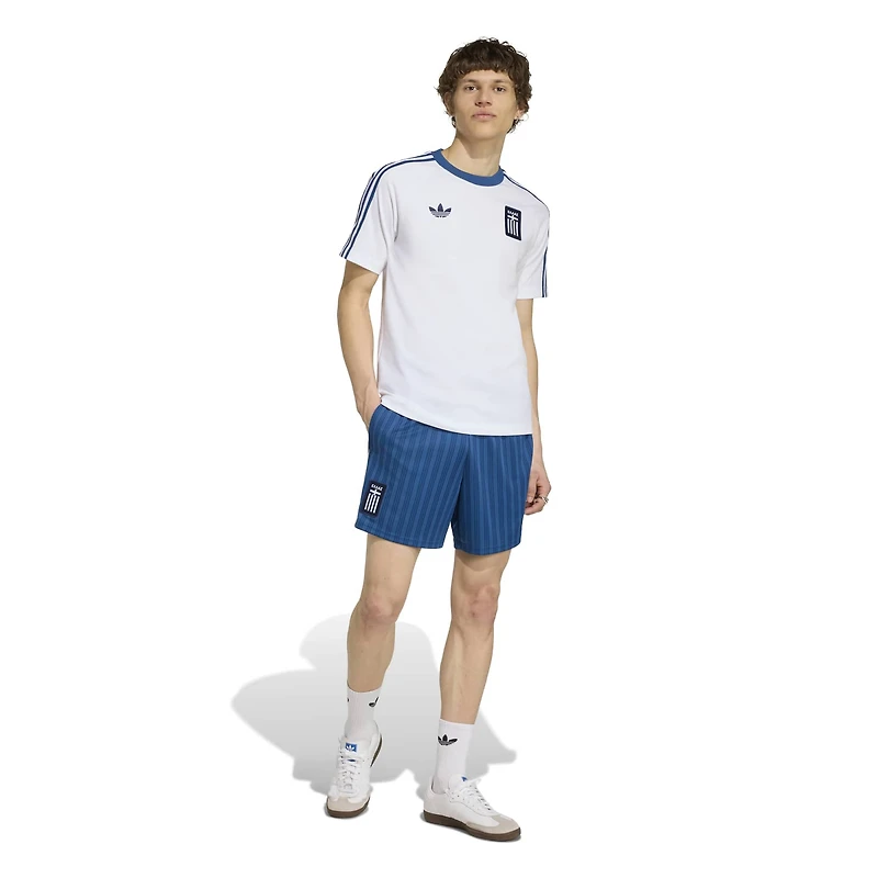 T-shirt blanc adidas Originals pour homme, équipe nationale de Grèce