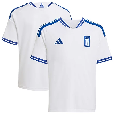 Youth adidas  White Greece National Team 2026 Replica Jersey