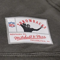 Sweat à capuche enfiler Mitchell & Ness Gray Green Bay Packers Slot