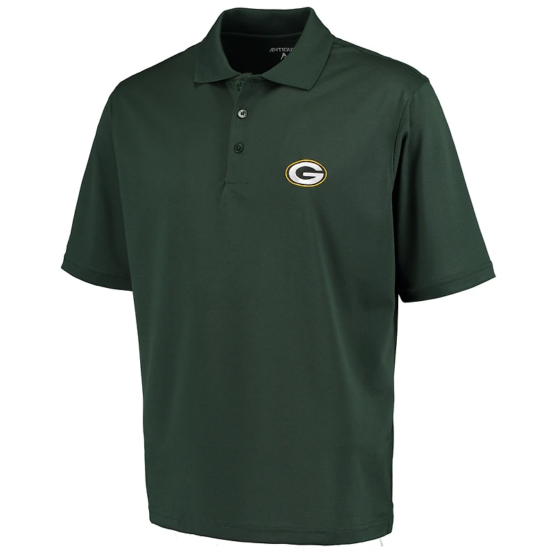 Antigua Green Bay Packers Pique Xtra-Lite Polo