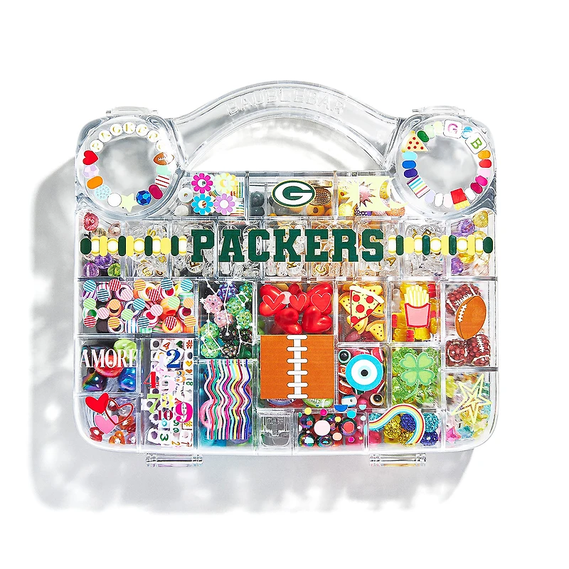 Kit de perles personnalisées BaubleBar Green Bay Packers