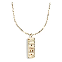 BaubleBar Collier avec pendentif avec logo des Packers de Green Bay