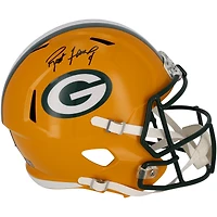 Brett Favre Green Bay Packers Autographed Riddell Speed Replica Helmet