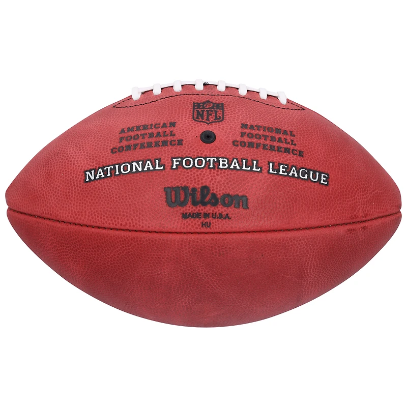 Brett Favre Green Bay Packers Autographed Wilson Duke Full Color Football with "HOF 16" Inscription