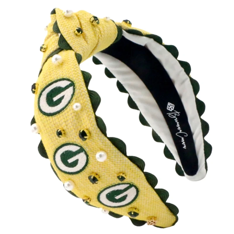 Brianna Cannon Green Bay Packers Cross Stitch Headband