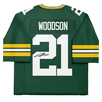 Charles Woodson Green Bay Packers Autographed Green Mitchell & Ness 2010 Authentic Jersey 