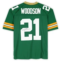 Charles Woodson Green Bay Packers Autographed Green Mitchell & Ness 2010 Legacy Jersey 