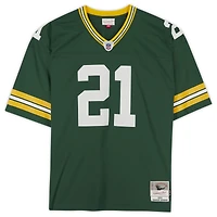 Charles Woodson Green Bay Packers Autographed Green Mitchell & Ness Replica Jersey with "HOF 21" Inscription