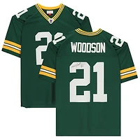 Charles Woodson Green Bay Packers Autographed Green Mitchell & Ness Super Bowl XLV Throwback Replica Jersey