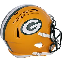 Casque réplique autographié Riddell Speed ​​des Packers de Green Bay par Charles Woodson