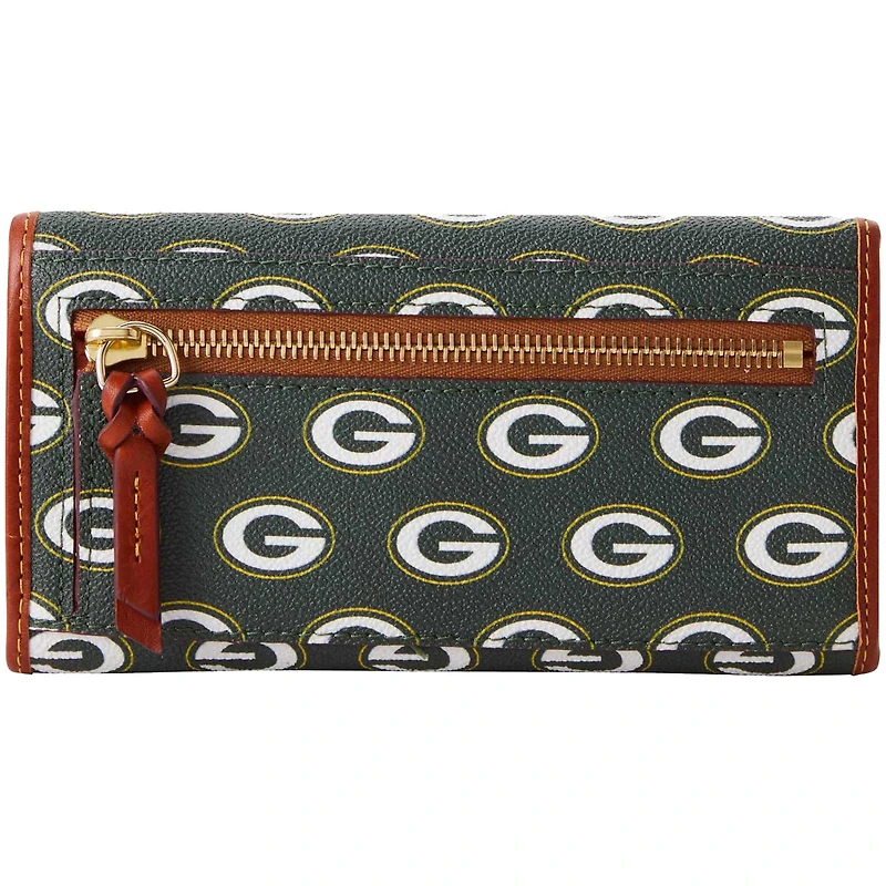 Dooney & Bourke Green Bay Packers Portefeuille continental