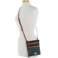 Dooney & Bourke Green Bay Packers Team Logo Halftime Triple Zip Crossbody Bag