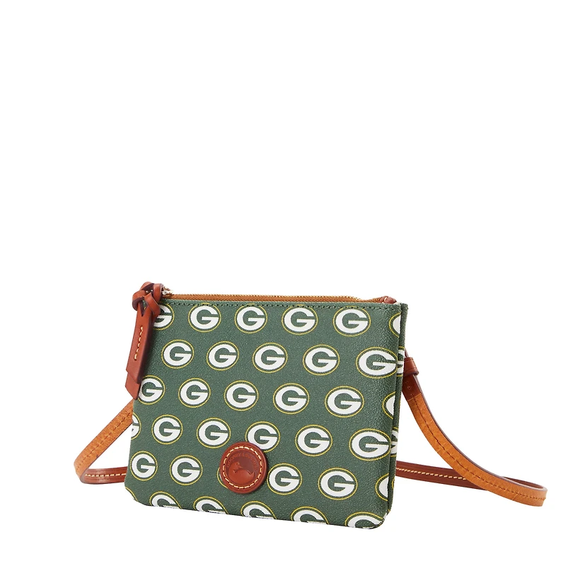 Dooney & Bourke Green Bay Packers Top Zip Crossbody Bag