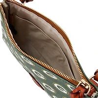 Dooney & Bourke  Green Bay Packers Top Zip Crossbody Bag