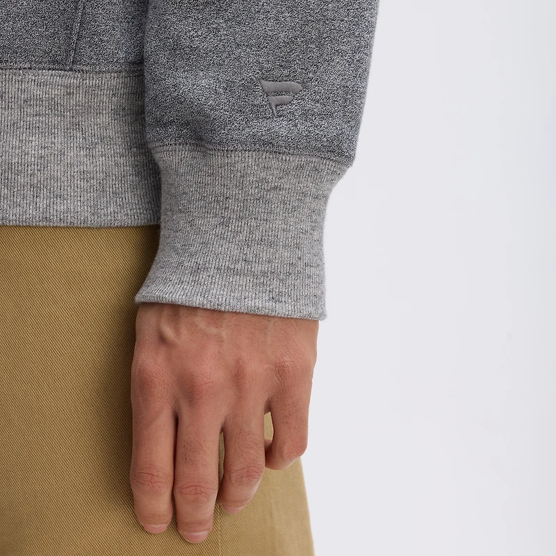 Fanatics Athletic Heather Gray Green Bay Packers IconicFleece Pocket Sweatshirt