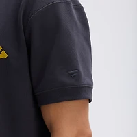 Fanatics Black Green Bay Packers IconicFleece Short Sleeve Sweatshirt