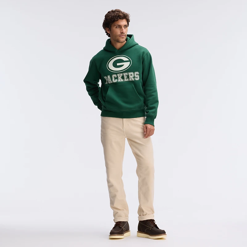 Fanatics Green Bay Packers IconicFleece Flocked Hoodie