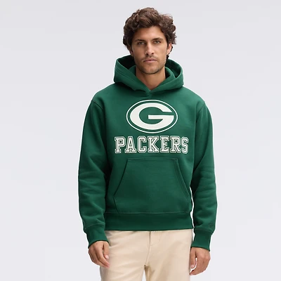 Fanatics Green Bay Packers IconicFleece Flocked Hoodie