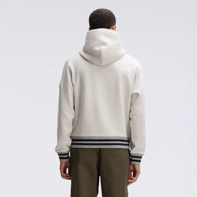 Fanatics Oatmeal Green Bay Packers IconicFleece Tipped Hoodie