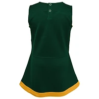 Girls Toddler Green Bay Packers Cheer Captain Dress with Bloomers