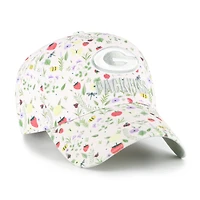 Girls Youth '47  Light Pink Green Bay Packers Posey Clean Up Adjustable Hat