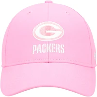 Girls Youth '47 Pink Green Bay Packers Rose MVP Adjustable Hat