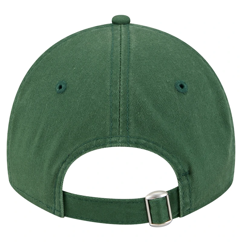 Casquette ajustable New Era Green Green Bay Packers Cheer 9TWENTY pour jeunes filles