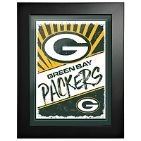 Green Bay Packers - Art encadré classique 12'' x 16''