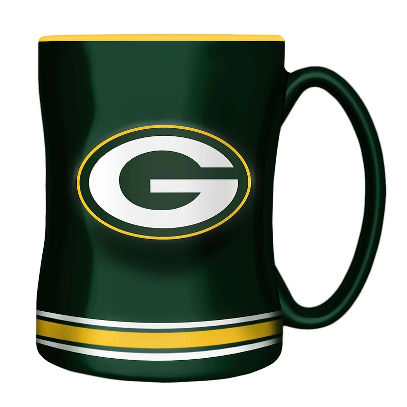 Packers de Green Bay 14 oz. Mug sculpté