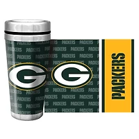 Packers de Green Bay 16oz. Tasse de voyage en papier peint enveloppant