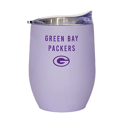 Packers de Green Bay 16oz. Gobelet incurvé doux au toucher lavande