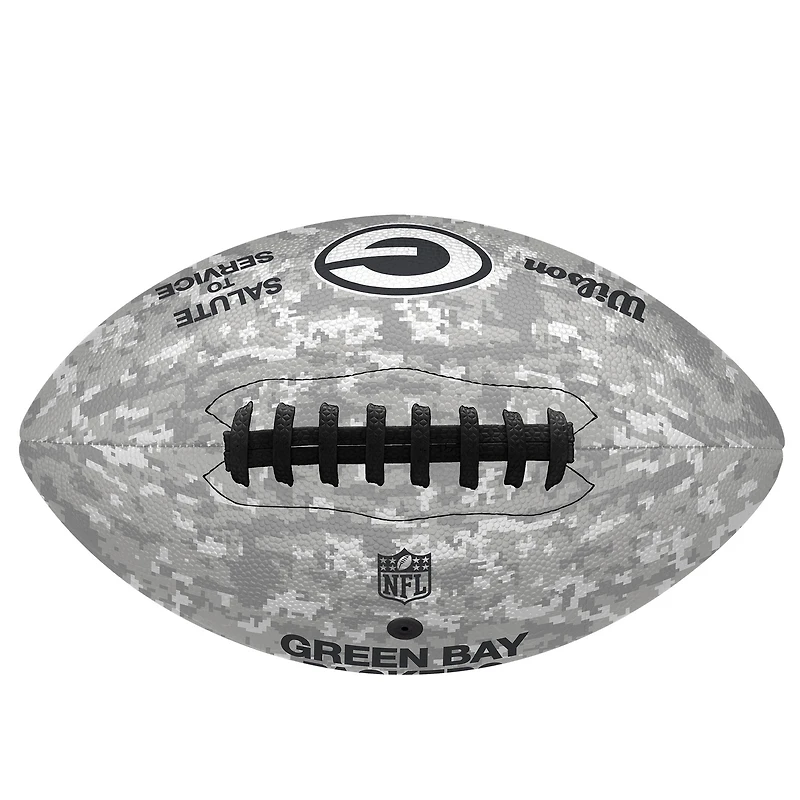 Hommage des Packers de Green Bay 2024 au service Wilson Pro Football