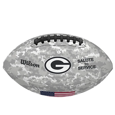 Hommage des Packers de Green Bay 2024 au service Wilson Pro Football