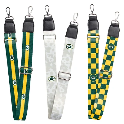 Ensemble de 3 sangles de sac Green Bay Packers