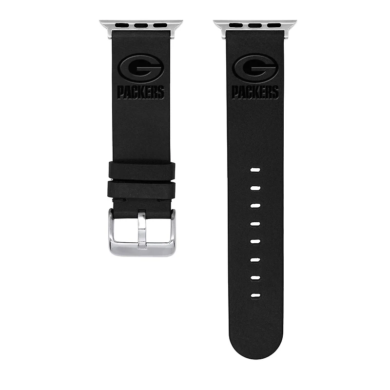 Apple Watch Green Bay Packers 42-44 mm en cuir - Bracelet