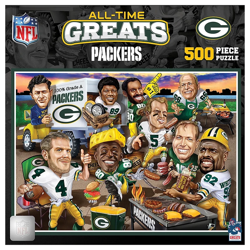 Packers de Green Bay 500 pièces Grands de tous les temps - Casse-tête