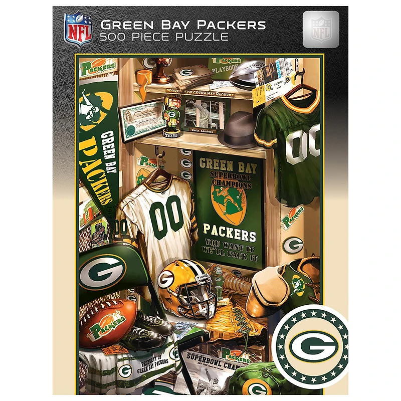 Green Bay Packers Vestiaire 500 pièces - Casse-tête