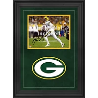 Cadre photo horizontal de luxe 8'' x 10'' Green Bay Packers avec logo de l'équipe