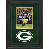 Cadre photo vertical de luxe Green Bay Packers 8'' x 10'' avec logo de l'équipe