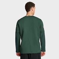 T-shirt Nike Sideline Coach Therma-FIT à manches longues des Packers de Green Bay - Vert