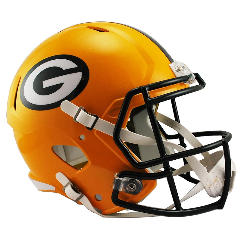 Green Bay Packers Revolution Speed Display Réplique de casque de football pleine grandeur