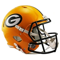 Green Bay Packers Revolution Speed ​​Display Réplique de casque de football pleine grandeur