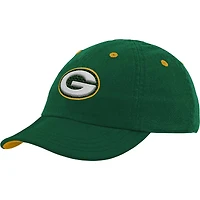 Casquette souple Green Green Bay Packers Team Slouch Flex pour bébé