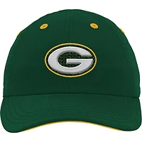 Casquette souple Green Green Bay Packers Team Slouch Flex pour bébé