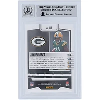 Jayden Reed Green Bay Packers Autographed 2023 Panini Absolute Green #118 Beckett Fanatics Witnessed Authenticated 9/10 Rookie Card