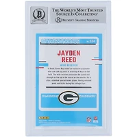 Jayden Reed Green Bay Packers Autographed 2023 Panini Donruss Rated Rookie #334 Beckett Fanatics Witnessed Authenticated 10 Rookie Card
