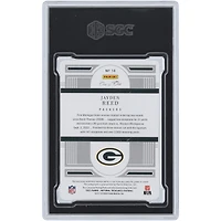 Jayden Reed Green Bay Packers Autographed 2023 Panini National Treasures Magenta Printing Plate NFL Shield RPA #14 #1/1 SGC Authenticated Auth/10 Rookie Card