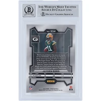Jayden Reed Green Bay Packers Autographed 2023 Panini Prizm #334 Beckett Fanatics Witnessed Authenticated 10 Rookie Card 
